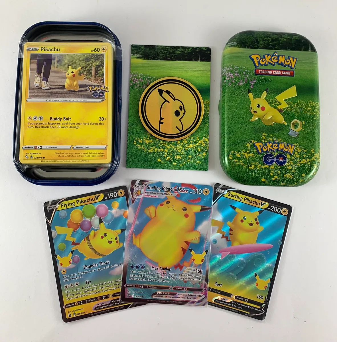 Pokemon Value 66 Card Tin 100% Authentic Cards - Image 1