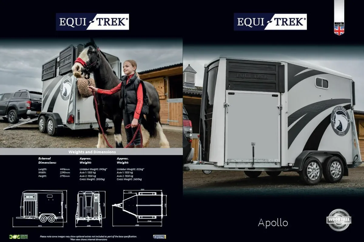 EquiTrek Apollo Horse Box for sale in Co. Kildare for €8,490 on DoneDeal