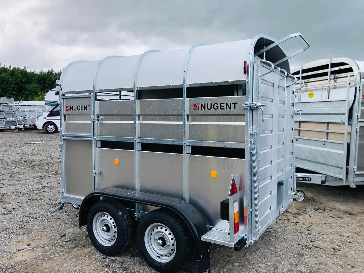 New Nugent Sheep Trailer 8x5 - Finance Options - Image 1