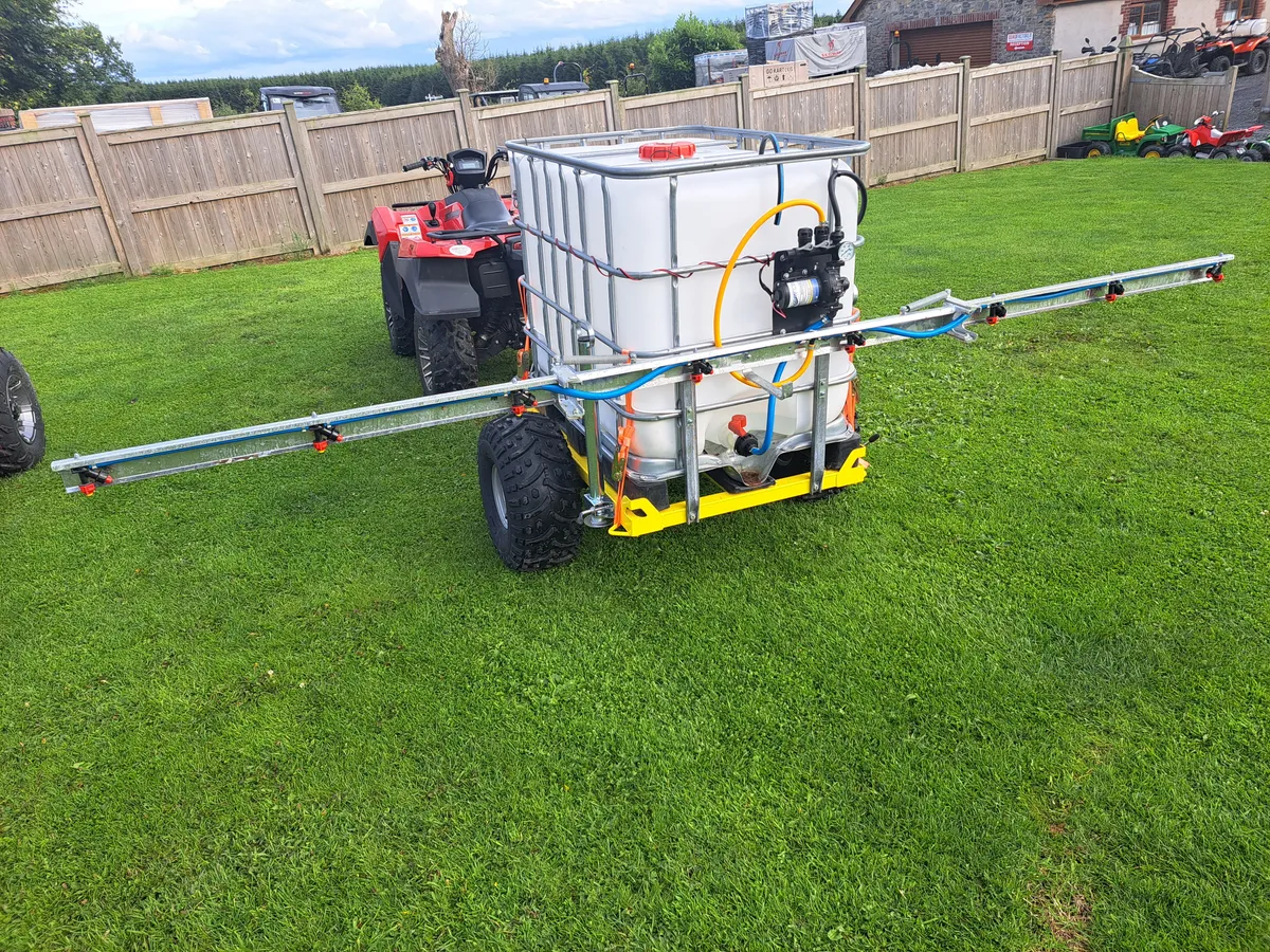 600l IBC SPRAYERS . DRIPPLE BAR TRAILER - Image 1