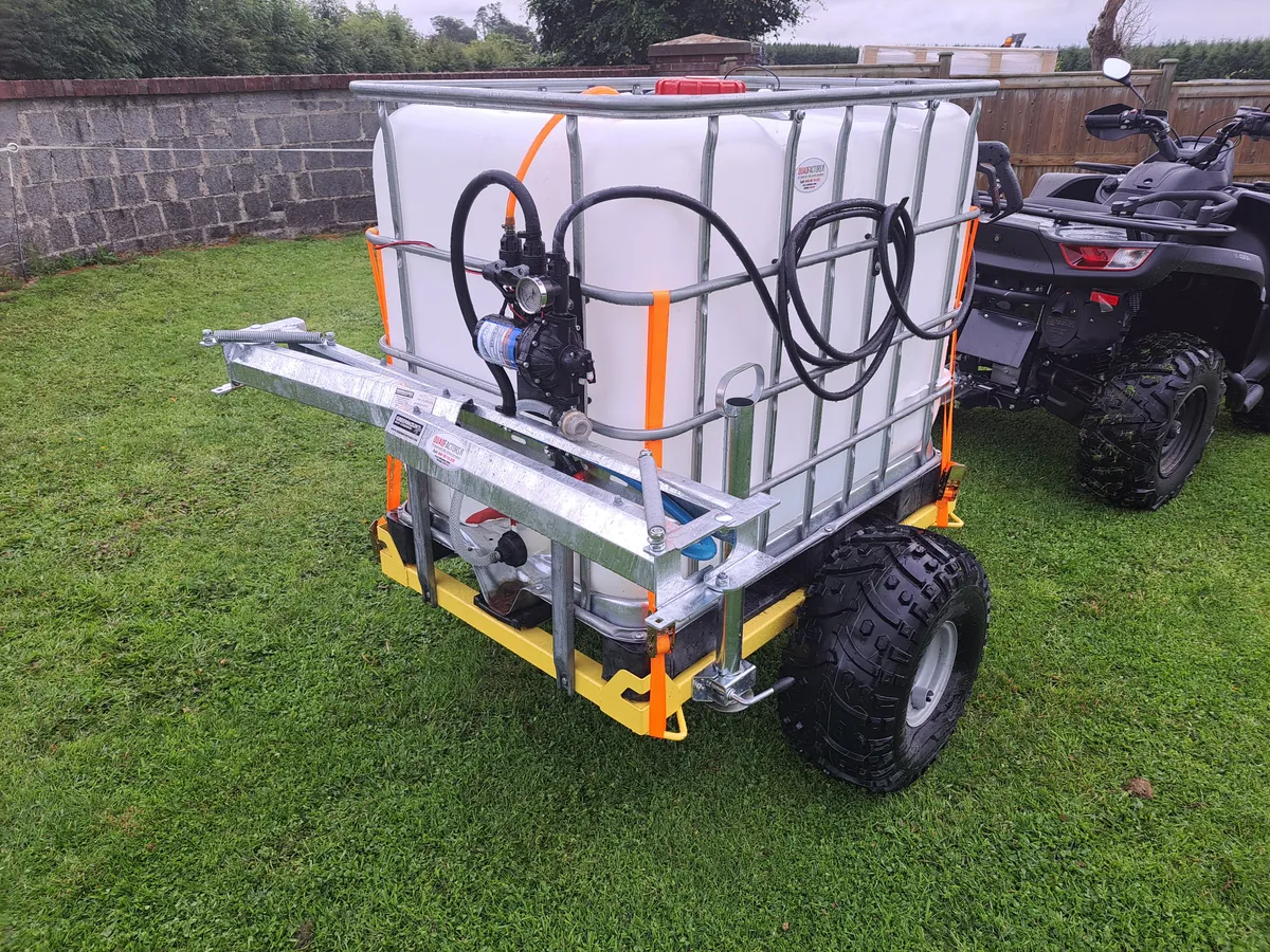 600l IBC SPRAYERS . DRIPPLE BAR TRAILER - Image 4