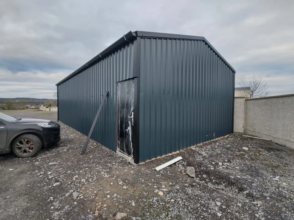 40x20x12 KIT SHED !! IN STOCK !! - Image 2