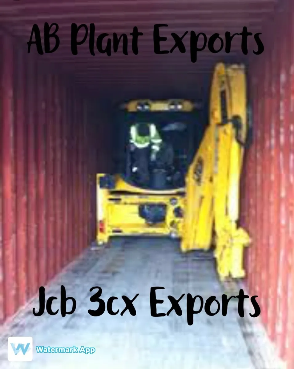 Jcb 3cx exports, plant and machinery