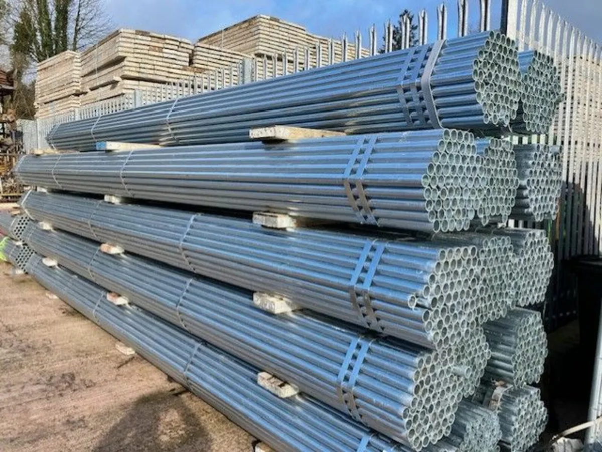 GALV TUBE  33.7, 42.3, 48.3, 60.3  & 114mm Dia - Image 2