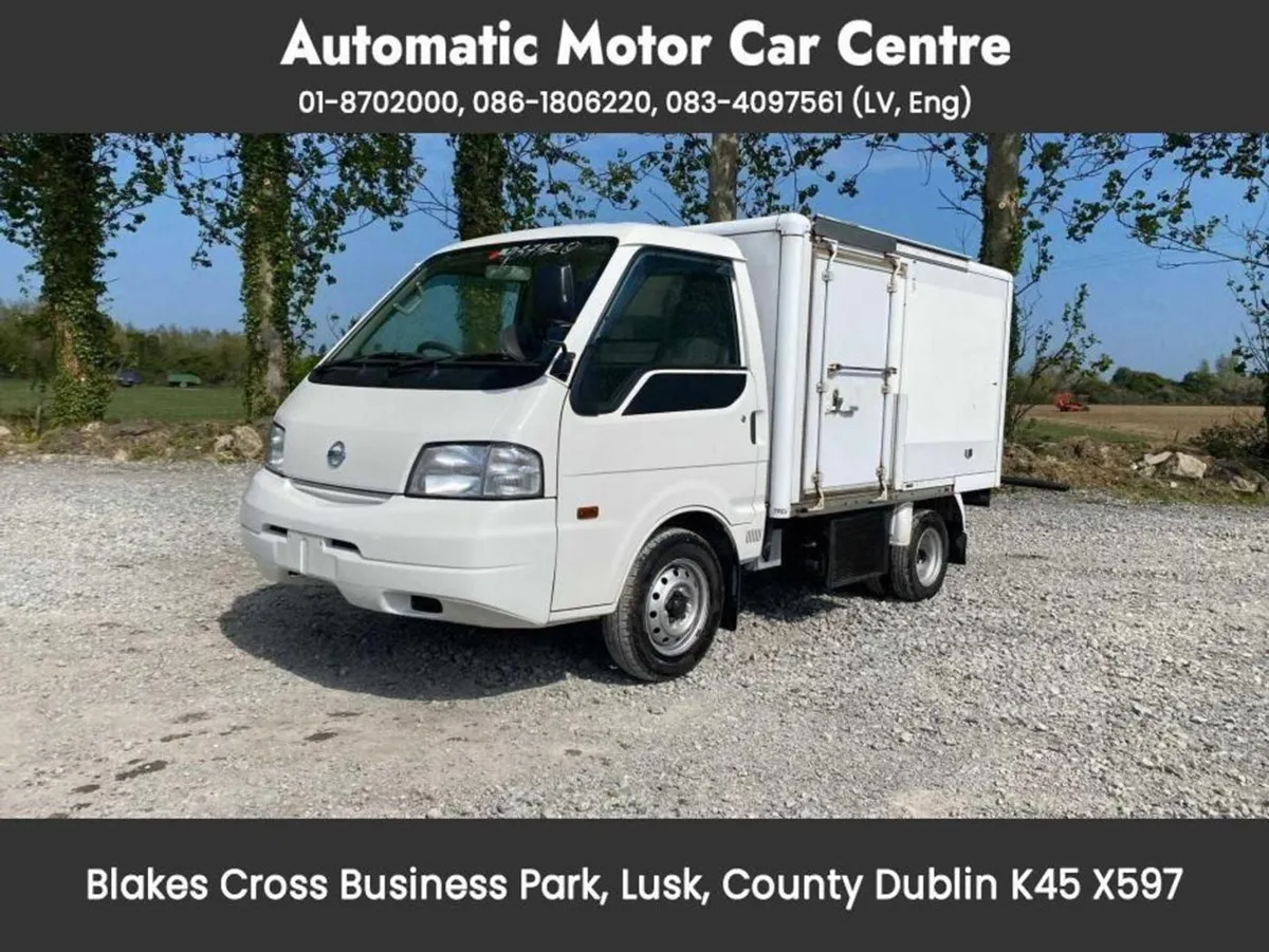Nissan Vanette Only  7950 Chiller Truck Automatic - Image 1