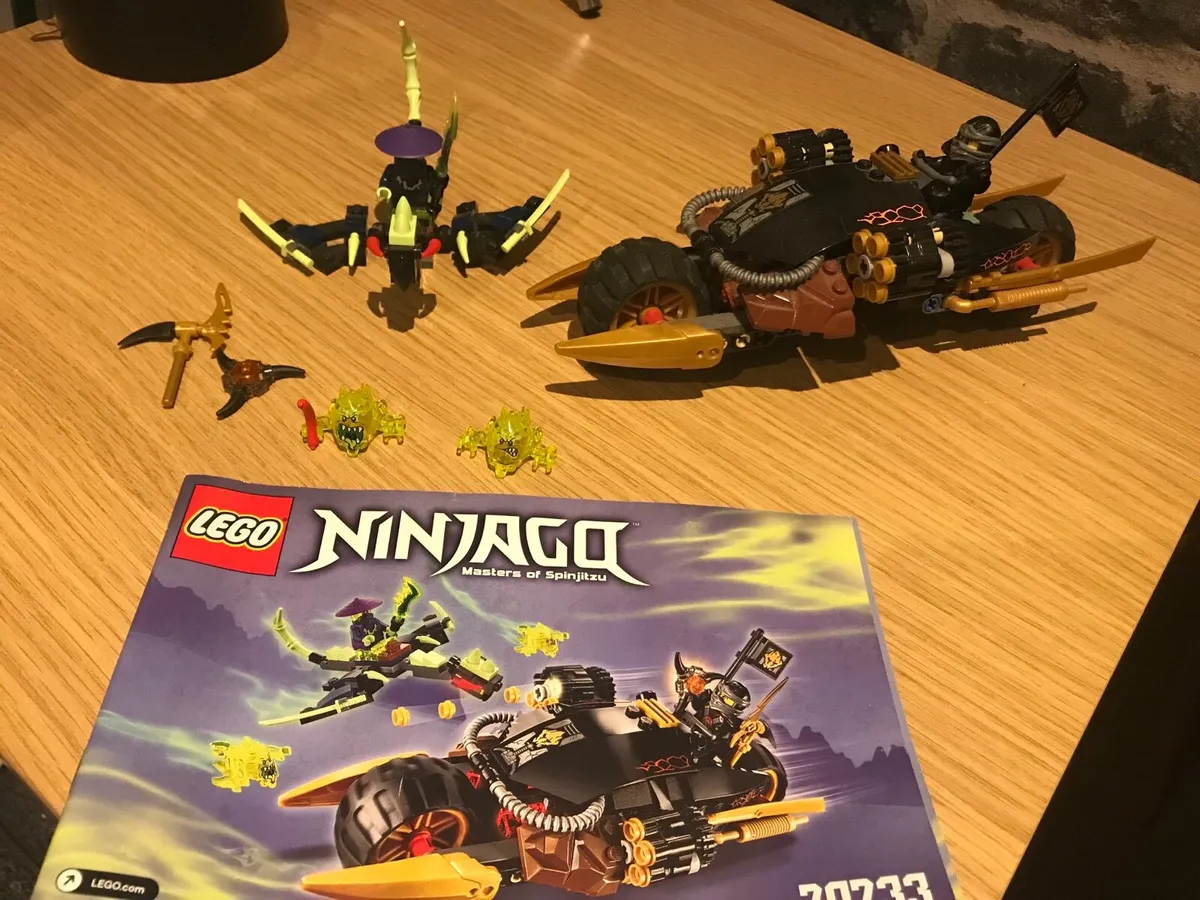 Lego ninjago sale blaster bike