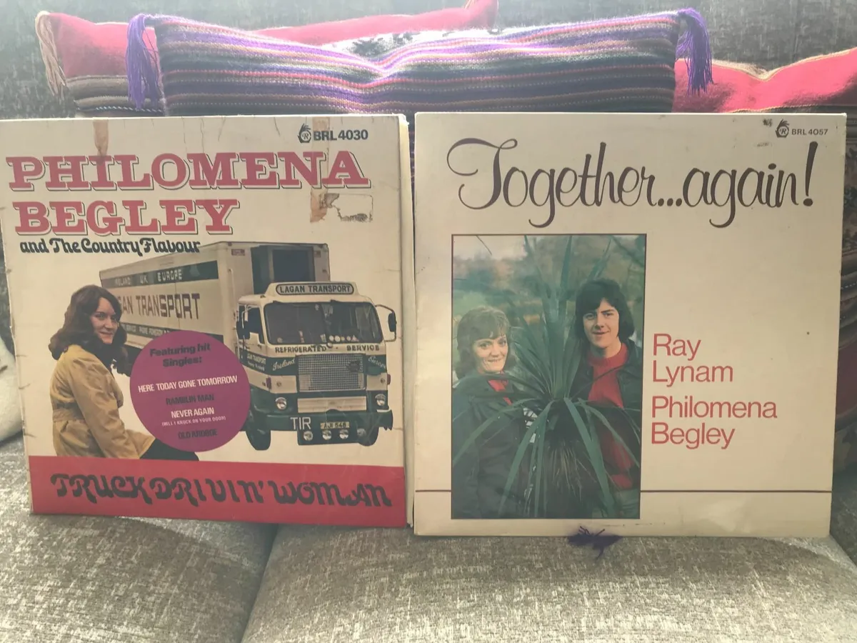 PHILOMENA BEGLEY/RAY LYNAM VINYL ALBUMS