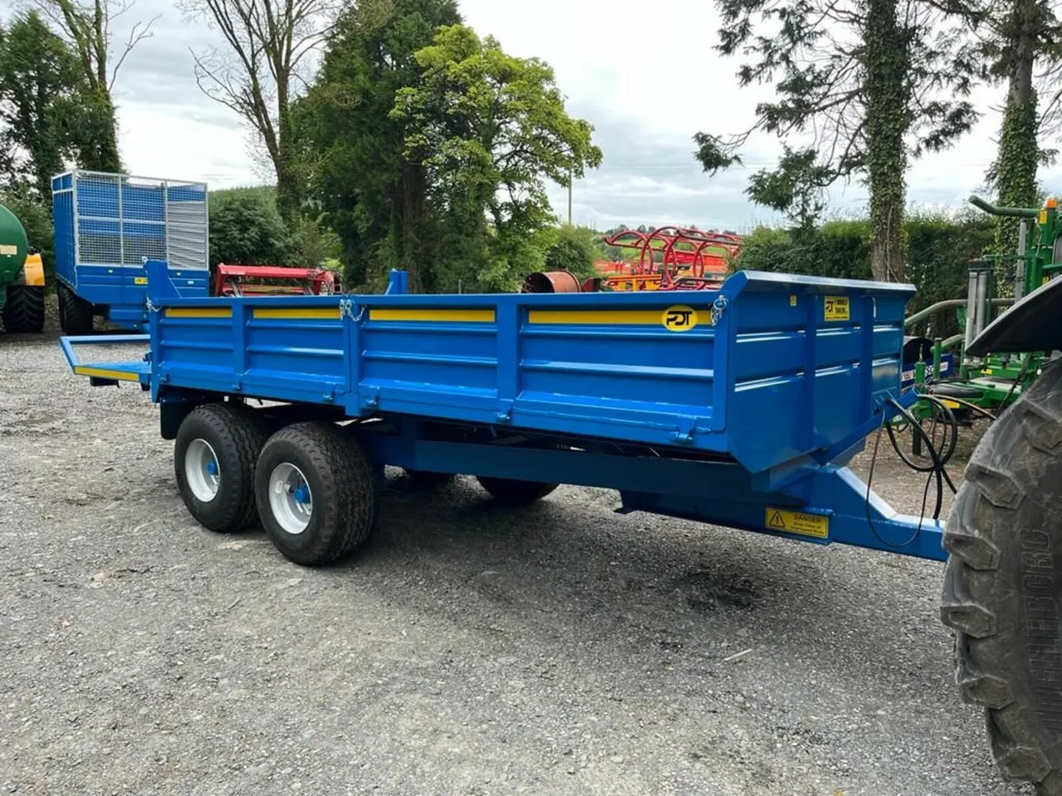 Donnelly 14ft Tip Trailer 🔵BALE EXTENSIONS🔵 - Image 1