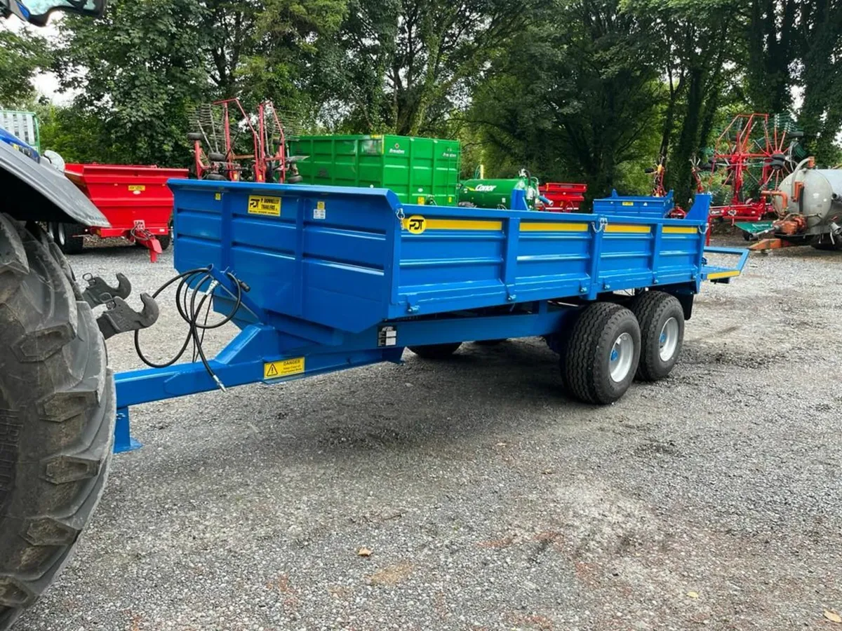 Donnelly 14ft Tip Trailer 🔵BALE EXTENSIONS🔵 - Image 3