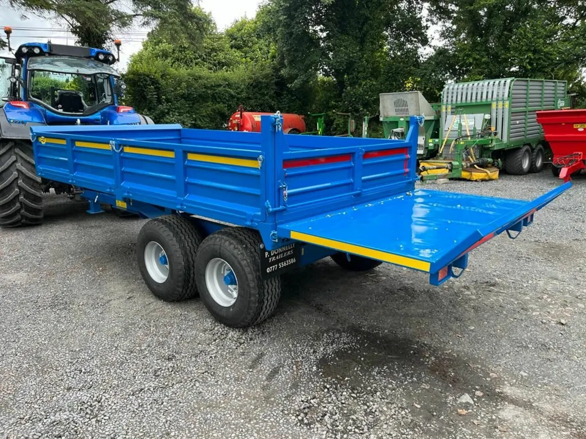 Donnelly 14ft Tip Trailer 🔵BALE EXTENSIONS🔵 - Image 4