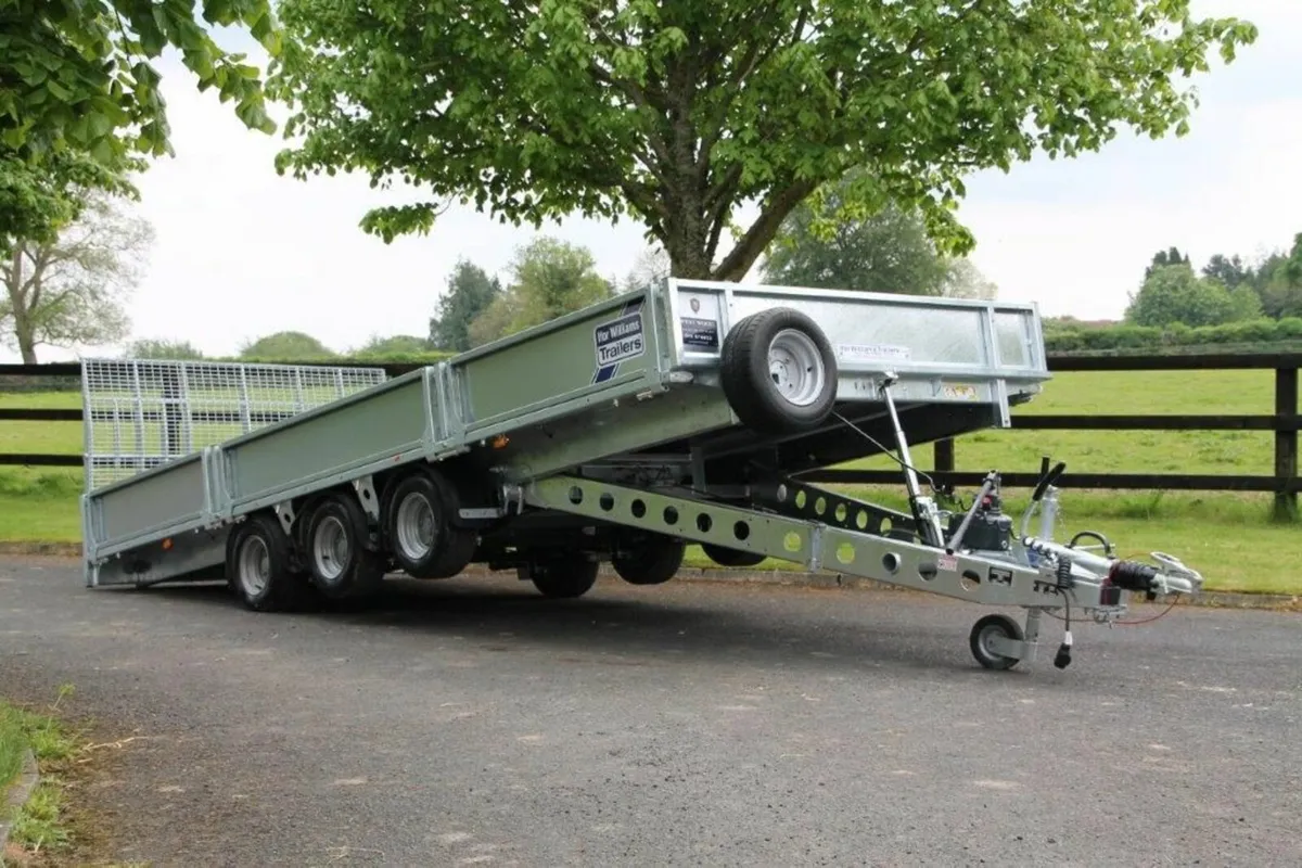 New TB166 16'6'' x 6'8'' Ifor Williams Tiltbed - Image 1