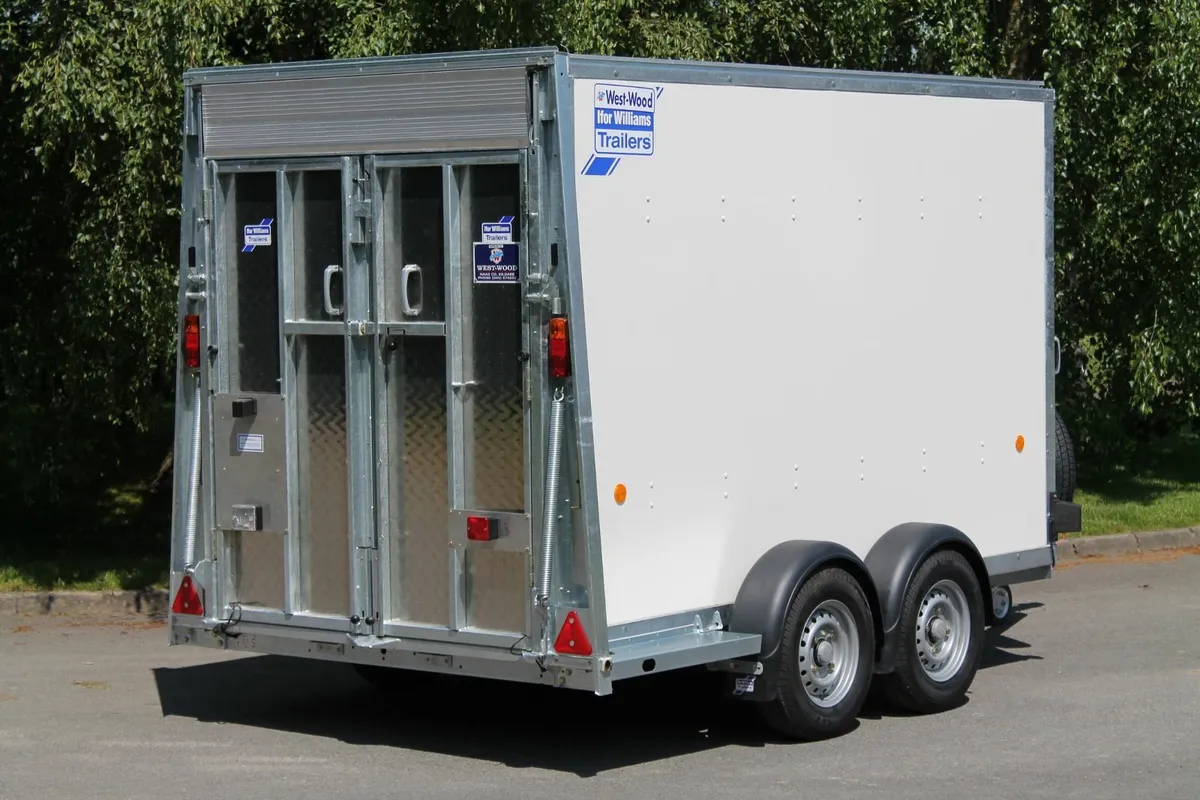 New BV105 10' x 5' x 7' Headroom Box Trailer Ifor - Image 4