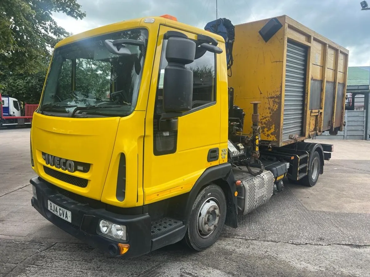 Iveco Eurocargo 2014 10 Ton Hookloader & Crane