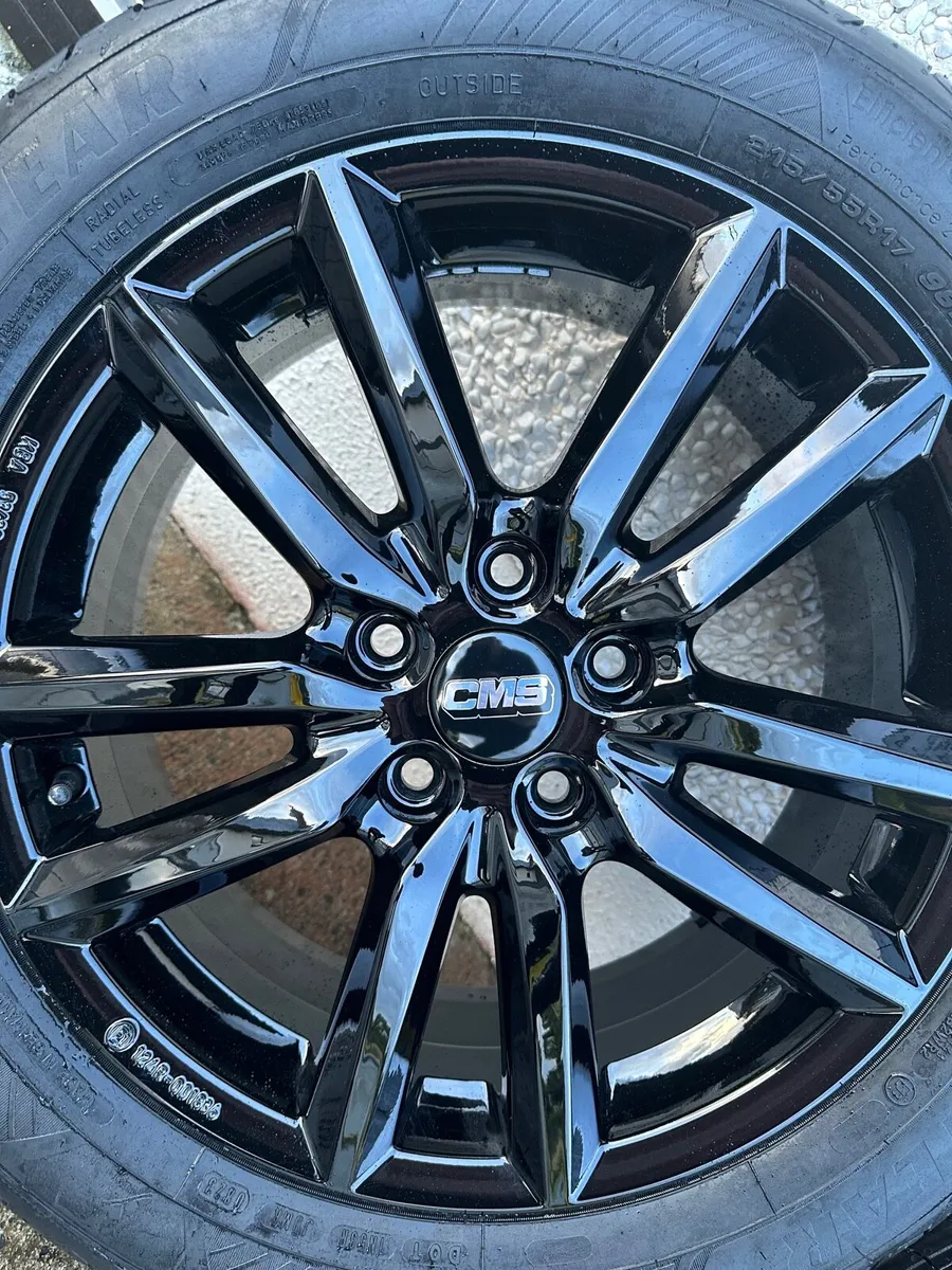 Vw Caddy 17 inch Alloy Wheels & Tyres New.. - Image 1