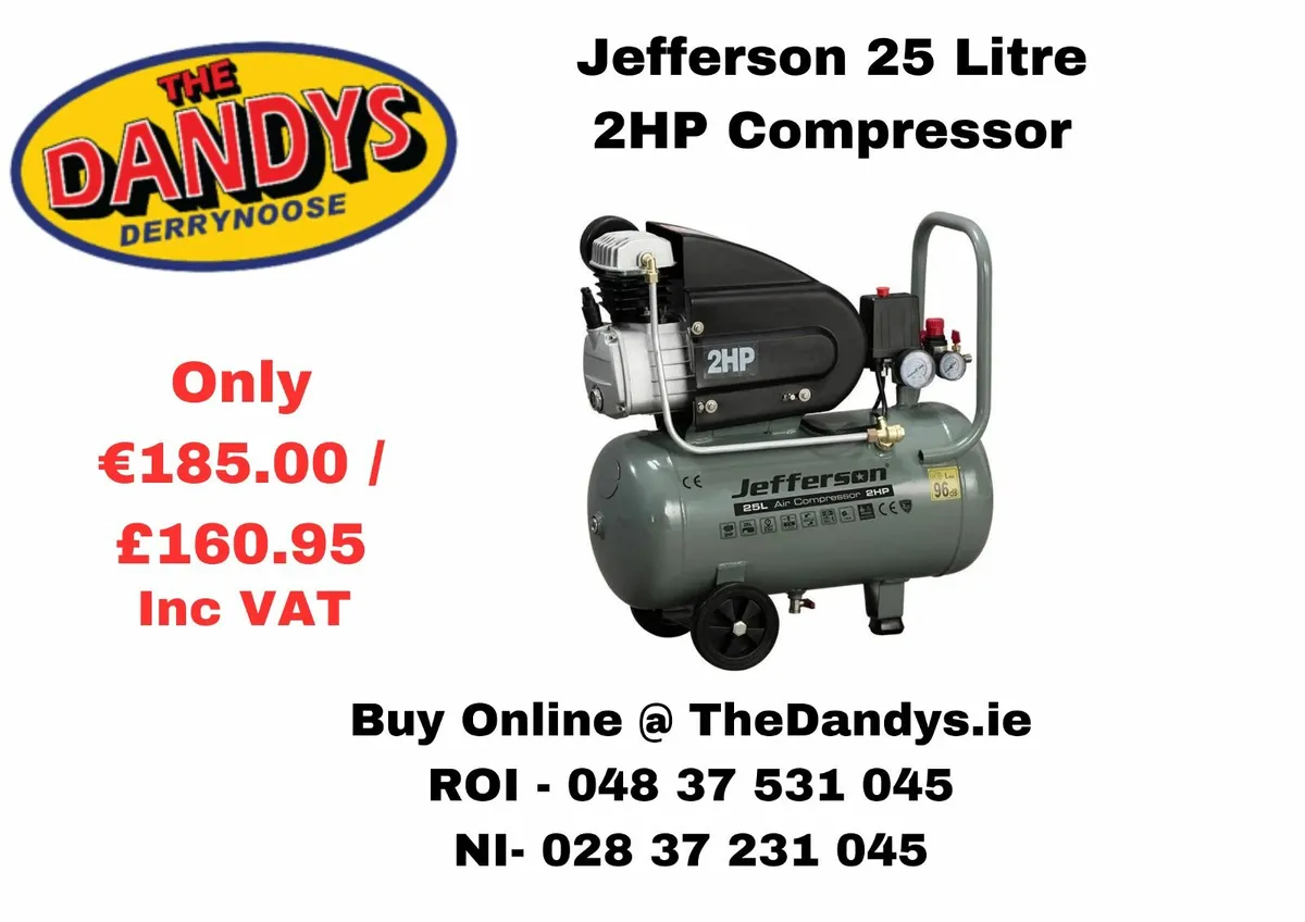 Lowest Cost Jefferson Compressors in Ireland - Image 3