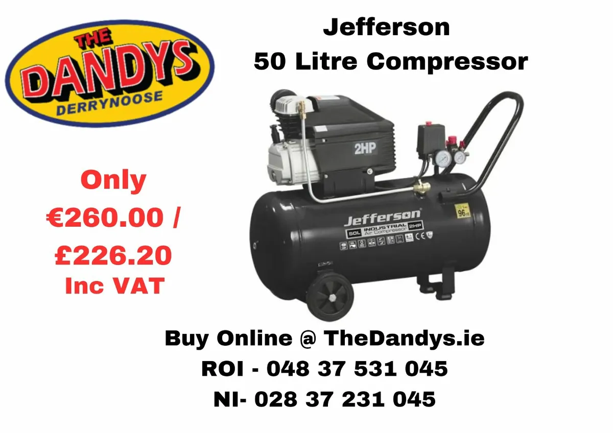 Lowest Cost Jefferson Compressors in Ireland - Image 4