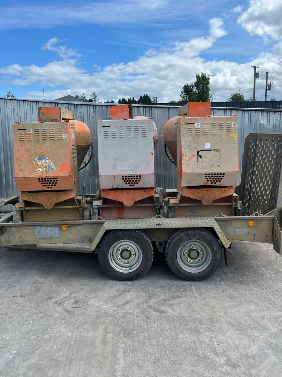 Choice of 3 Belle Key Start Diesel Mixers - Image 1