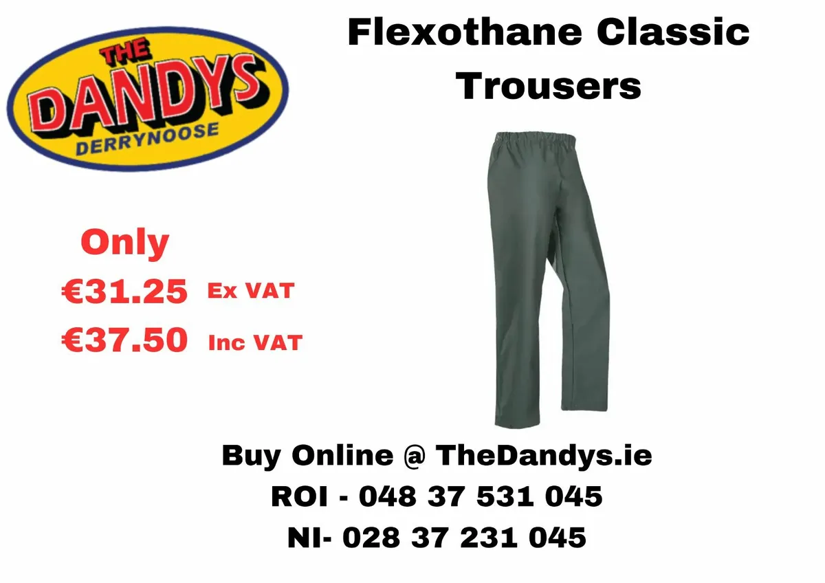 ***Lowest Cost Flexothane Wet Gear in Ireland*** - Image 3