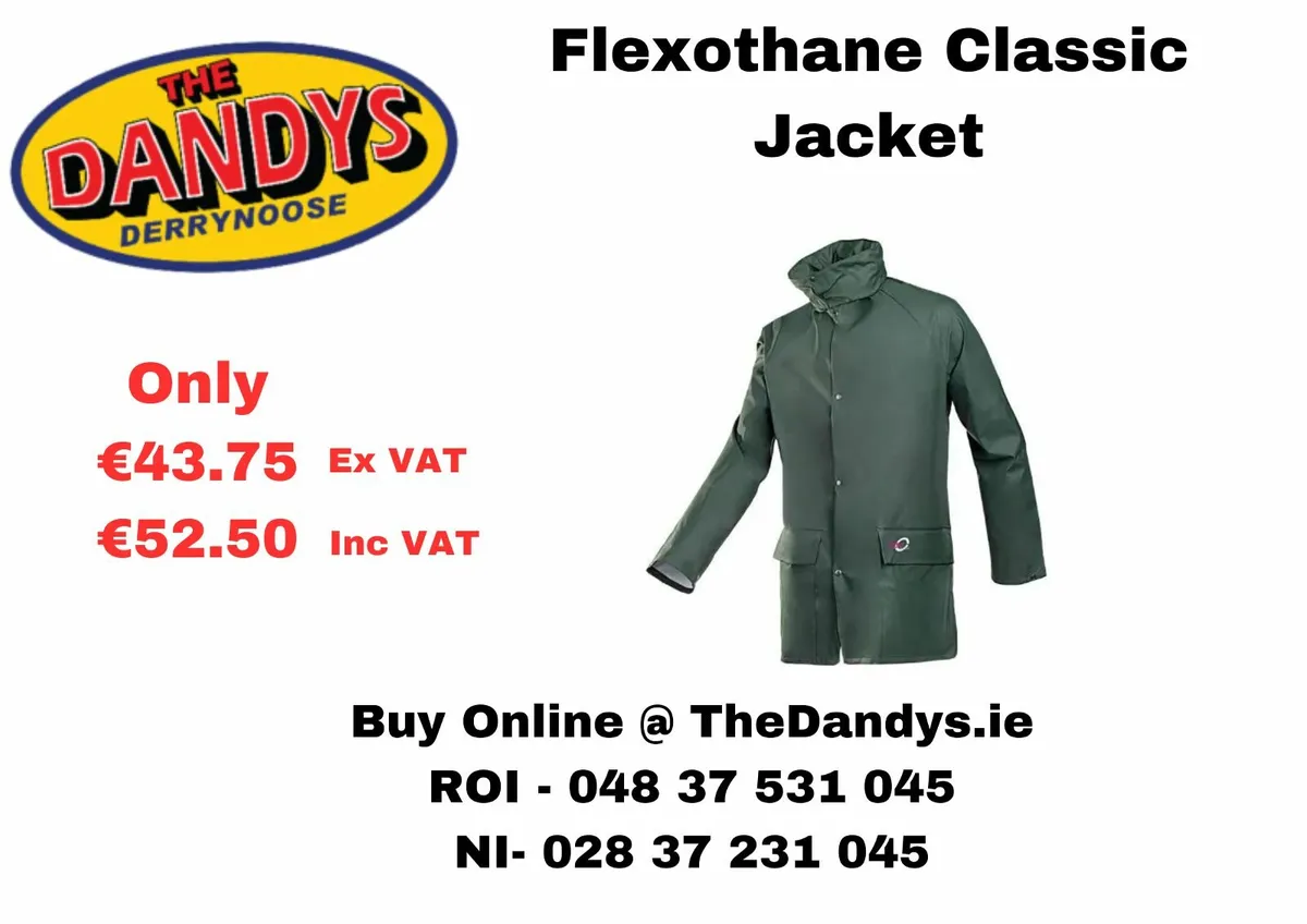 ***Lowest Cost Flexothane Wet Gear in Ireland***