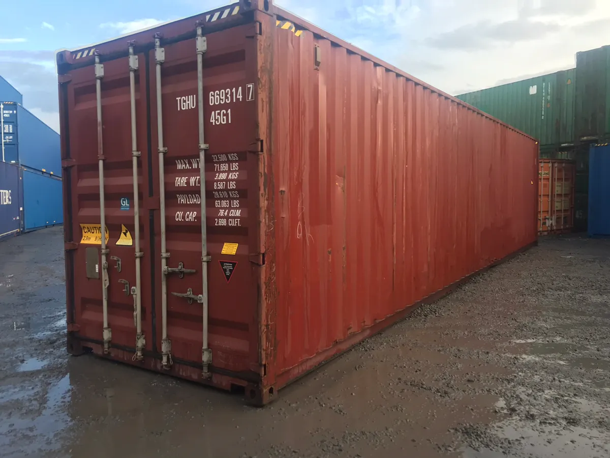 Used 40ft Shipping Containers - Image 4