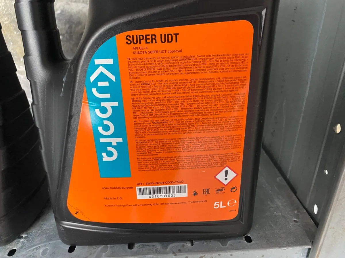 Kubota Super UDT Oil 5L - Image 3