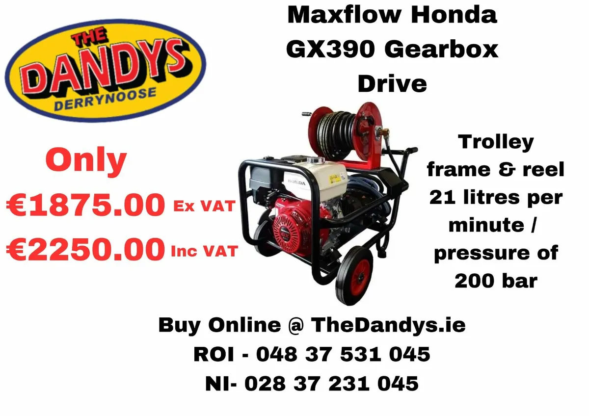 Maxflow Honda GX390 - 3000 PSI - Image 1