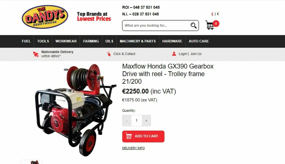 Maxflow Honda GX390 - 3000 PSI - Image 3