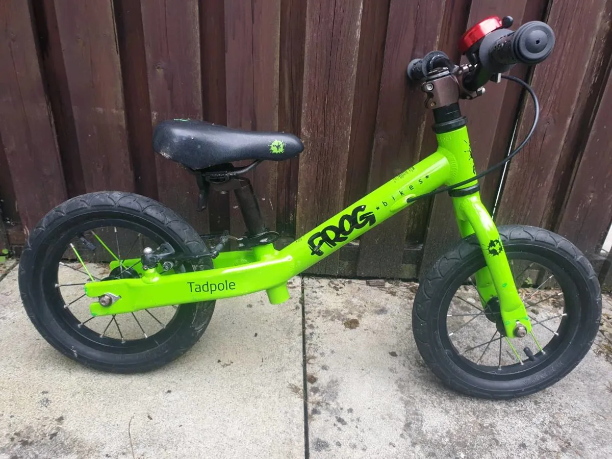 Tadpole frog online bike