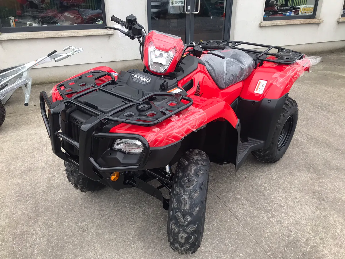 NEW Honda TRX 520 FM Manual €57 Per Week - Image 1