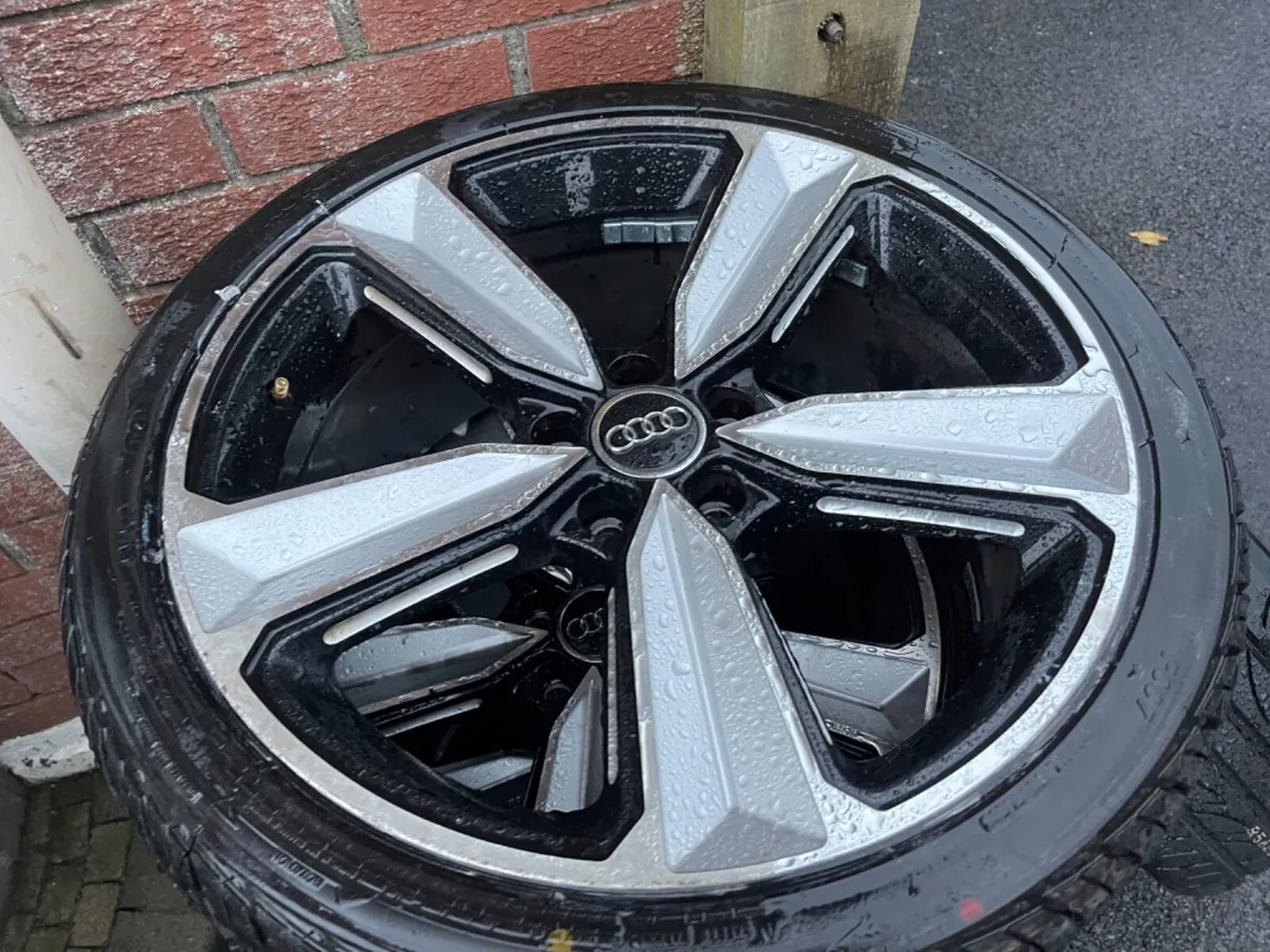 19” Audi alloys & tyres 5x112 used