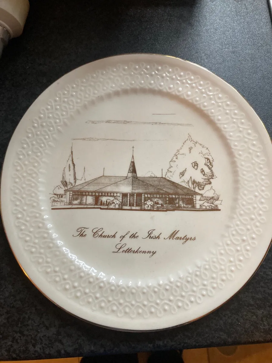 Donegal china limited edition plate