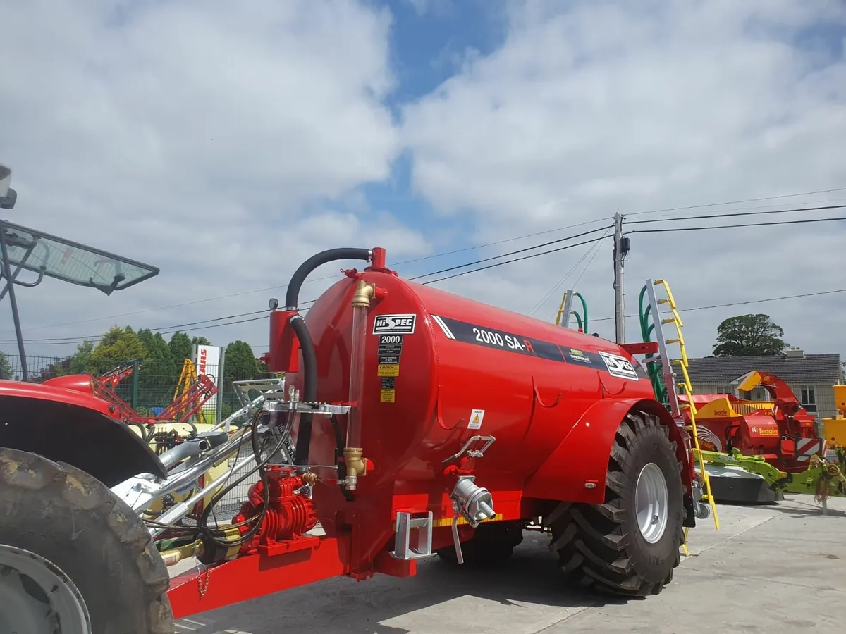 HI-SPEC 2000G with 7.5M Dribble Bar in STOCK - Image 1