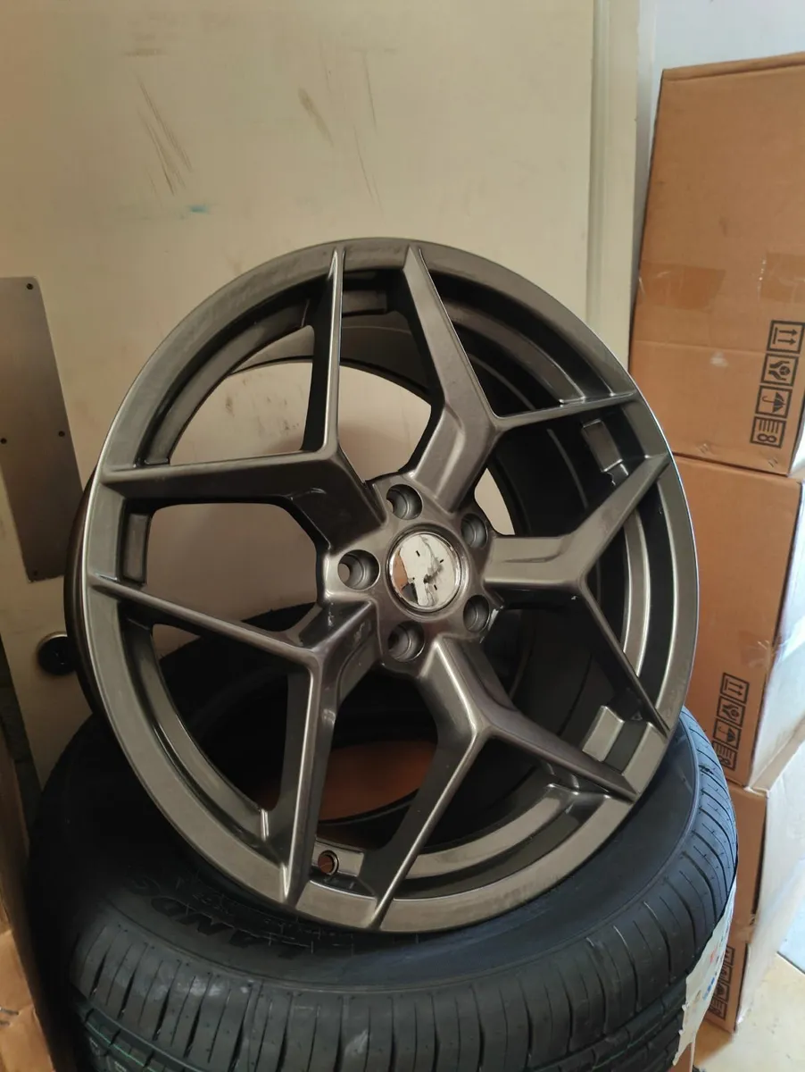 18" Audi style alloy wheels VW seat Skoda Finance - Image 3