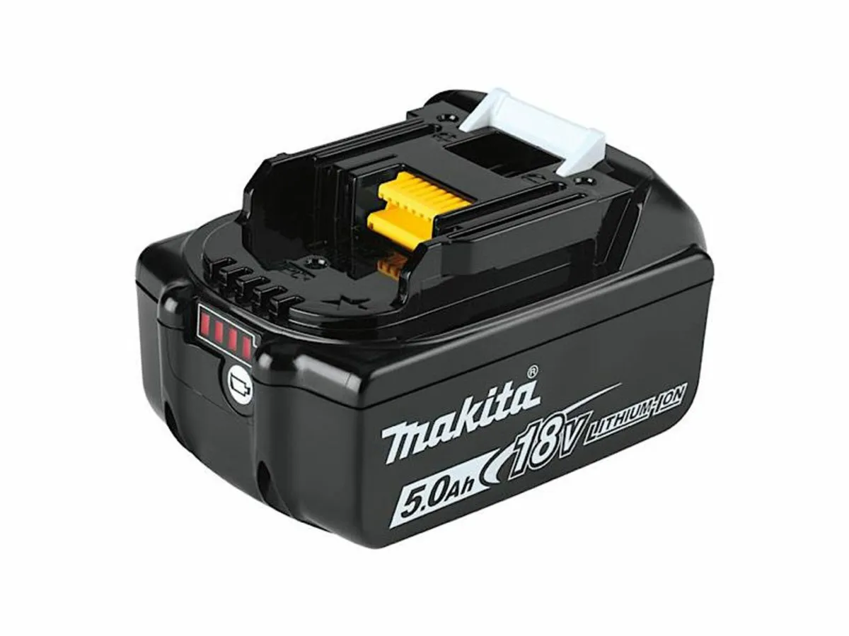 NOW €90v Makita 18V 5.0Ah Battery..Free Delivery - Image 2