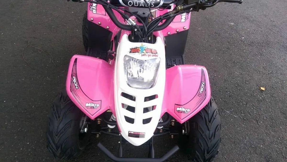 ORION 70 CC PINK kids quad WARRANTY/DELIVERY/XMAS - Image 4