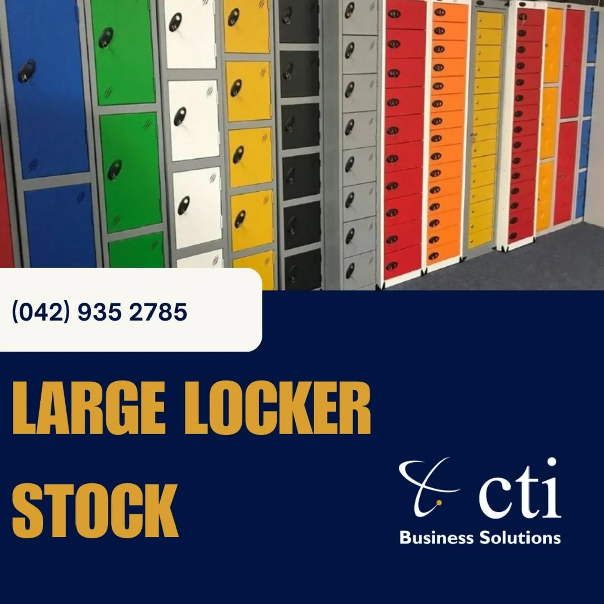 Brand New Probe Lockers In Stock-1,2 & 4 Doors - Image 1