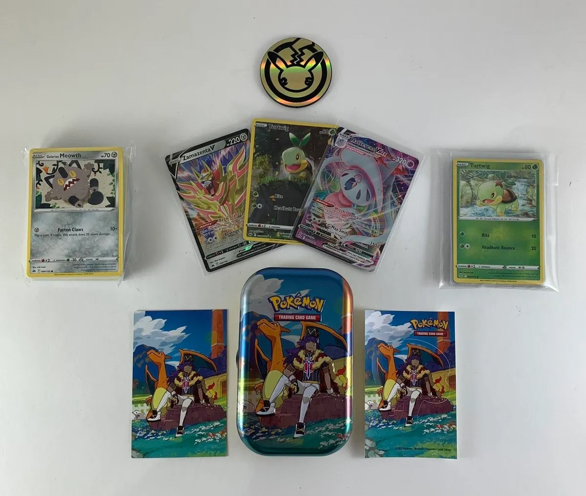 Pokemon Value 66 Card Tin 100% Authentic Cards - Image 2