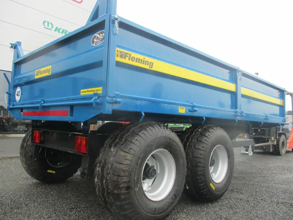 Fleming tractor tipper trailer - Image 4