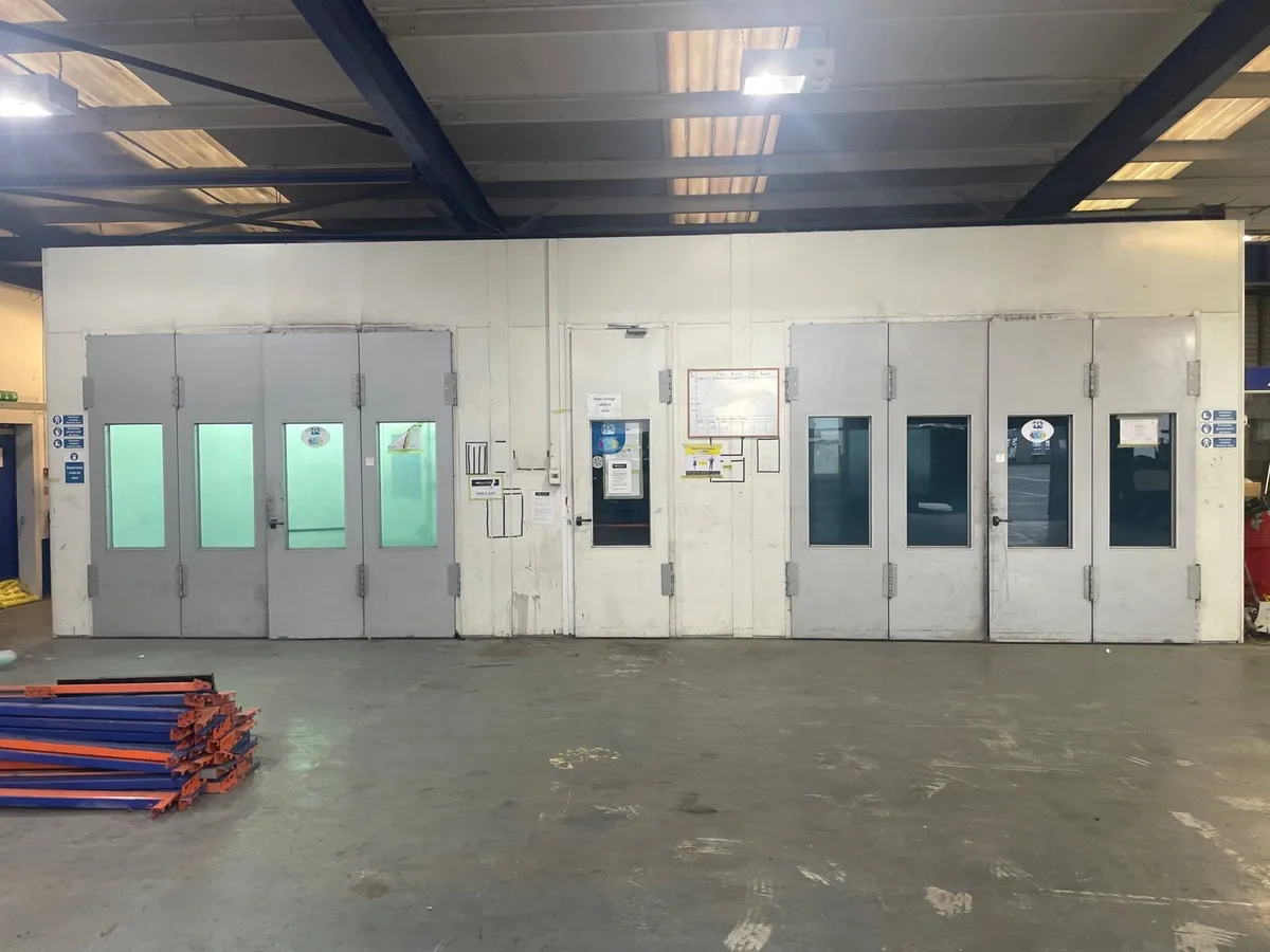 Blowtherm spray booths