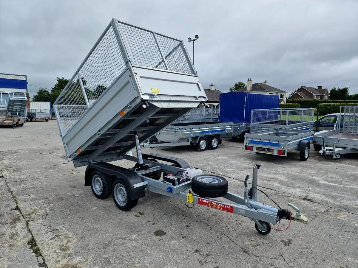 9 x 5 Tipper Trailer with Mesh