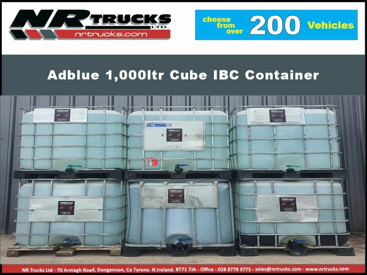 Adblue 1,000ltr Cube IBC Container