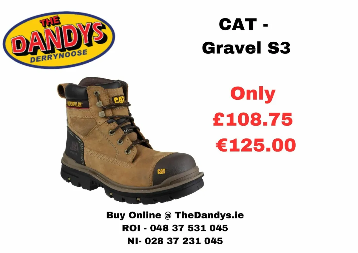 Caterpillar hotsell gravel boots