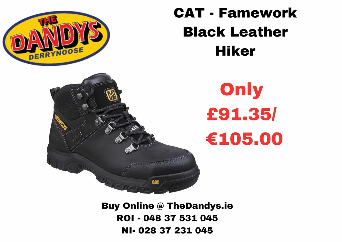 Caterpillar safety boots outlet ireland