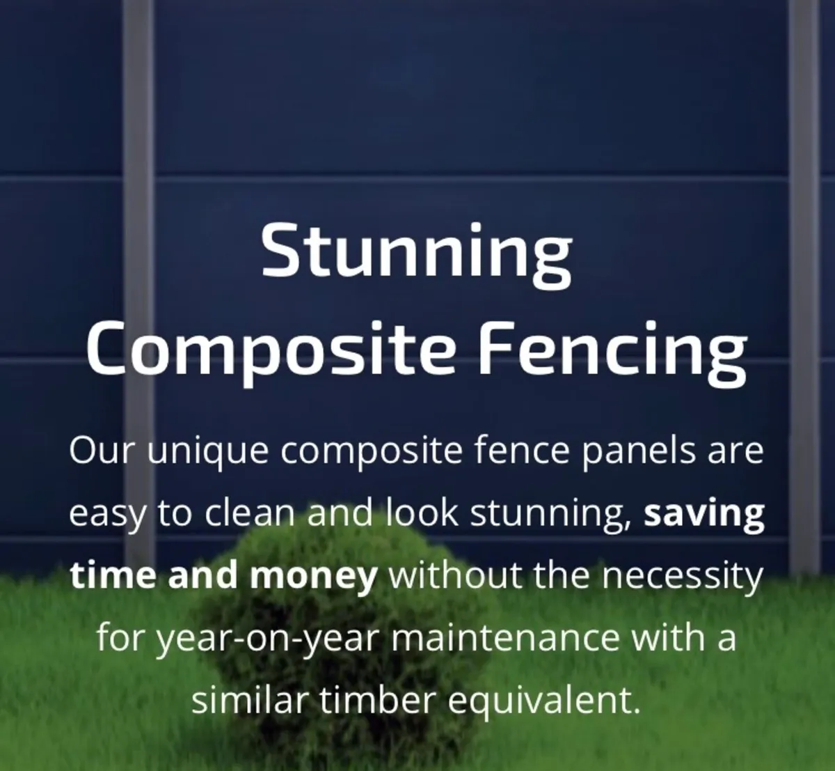 Composite.. Maintenance Free Fencing - Image 1