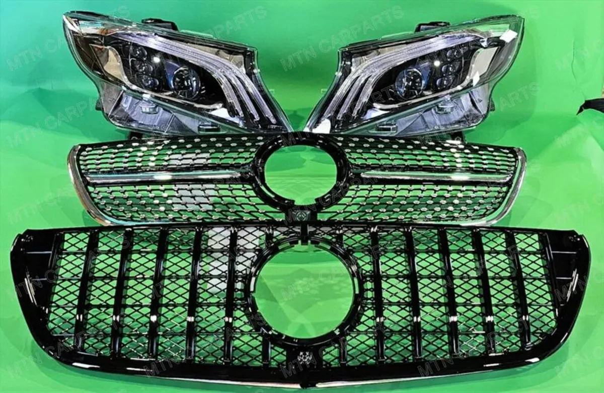 Mercedes Vito V Class Diamond GTR Grill Kits - Image 1