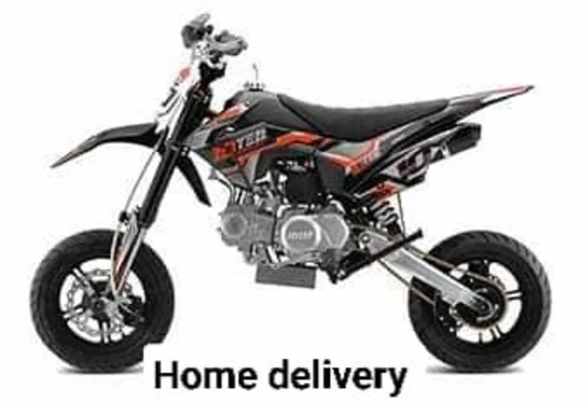 10TEN 140 Supermoto Race Ready Pit Bike (MUCK+FUN) - Image 1