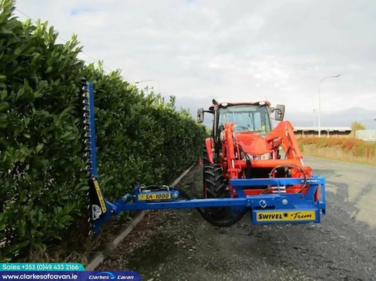 Slanetrac swivel trim  hedgecutter - Image 4