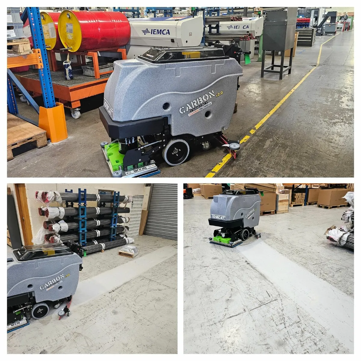 Tomcat Carbon 24E scrubber dryer scrubberdrier - Image 1
