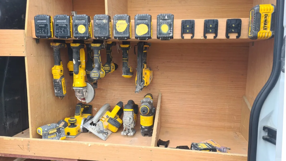 DeWalt Tool and Battery Holders - Image 1