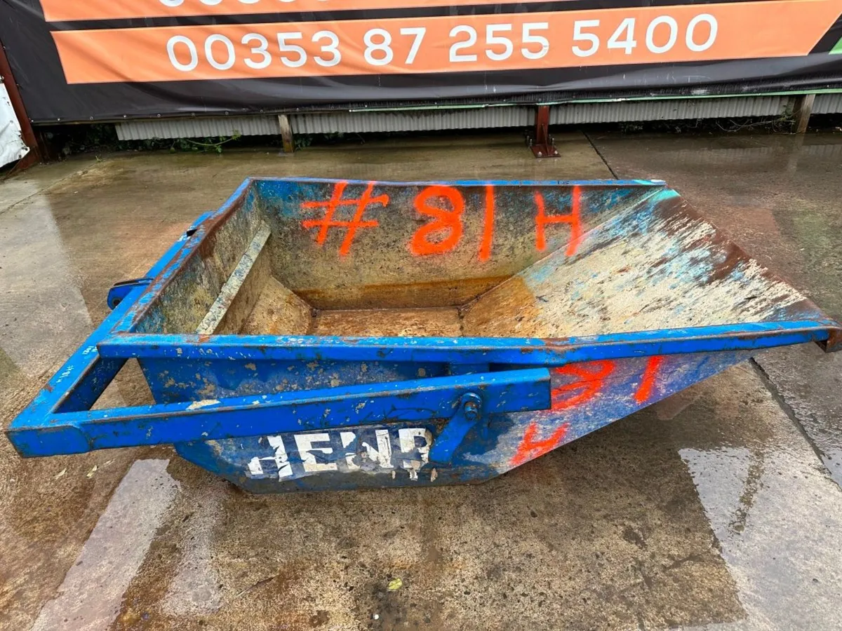1000 LITRE CONQUIP ...BOAT SKIP.......81H - Image 1